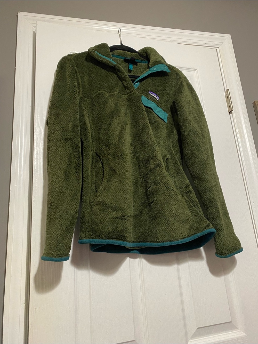 Ladies Patagonia Re-Tool Snap Soft Brushed Fleece Pullover